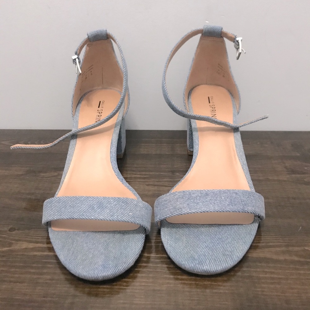 Call It Spring Block Heels Sandals